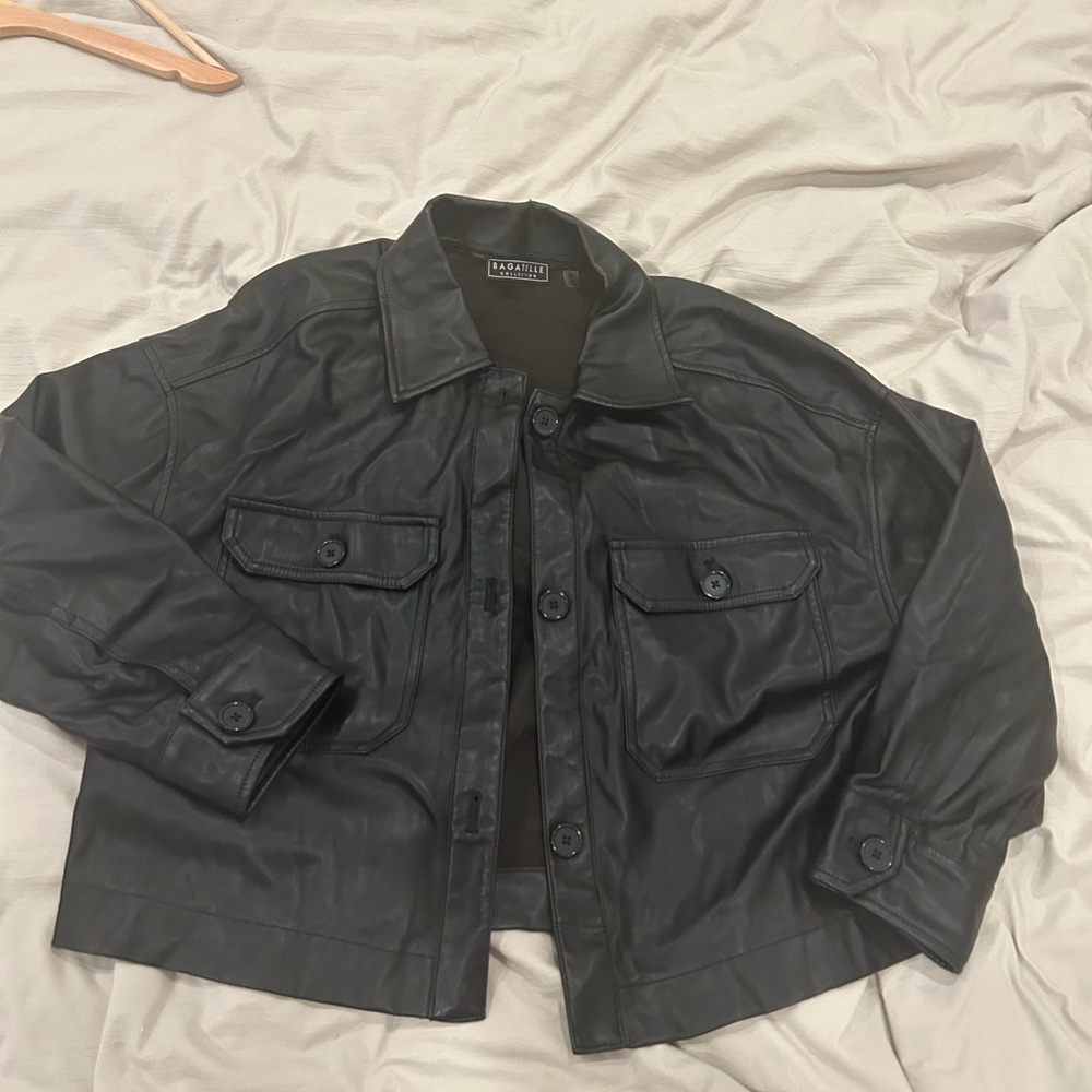 Bagatelle Black Leather Jacket